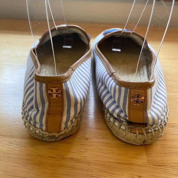 Tory Burch Crab 🦀 & Shell 🐚 Espadrilles Worn Once Size 9 - Picture 5 of 9